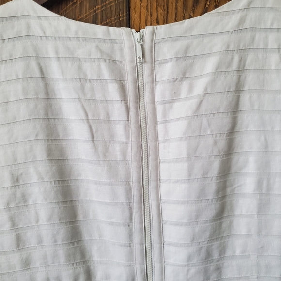 Lafayette 148 linen dress size 14 white - Picture 2 of 8